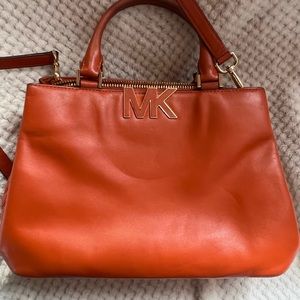 Burnt Orange Michael Kors Purse